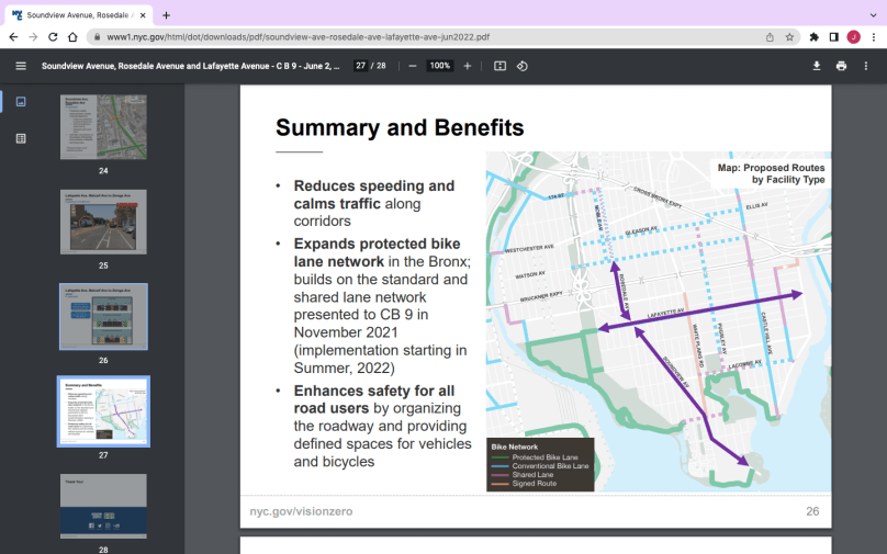 NYCDOT Is Proposing Plan To Make Soundview More Cyclist And Pedestrian&nbsp;Friendly